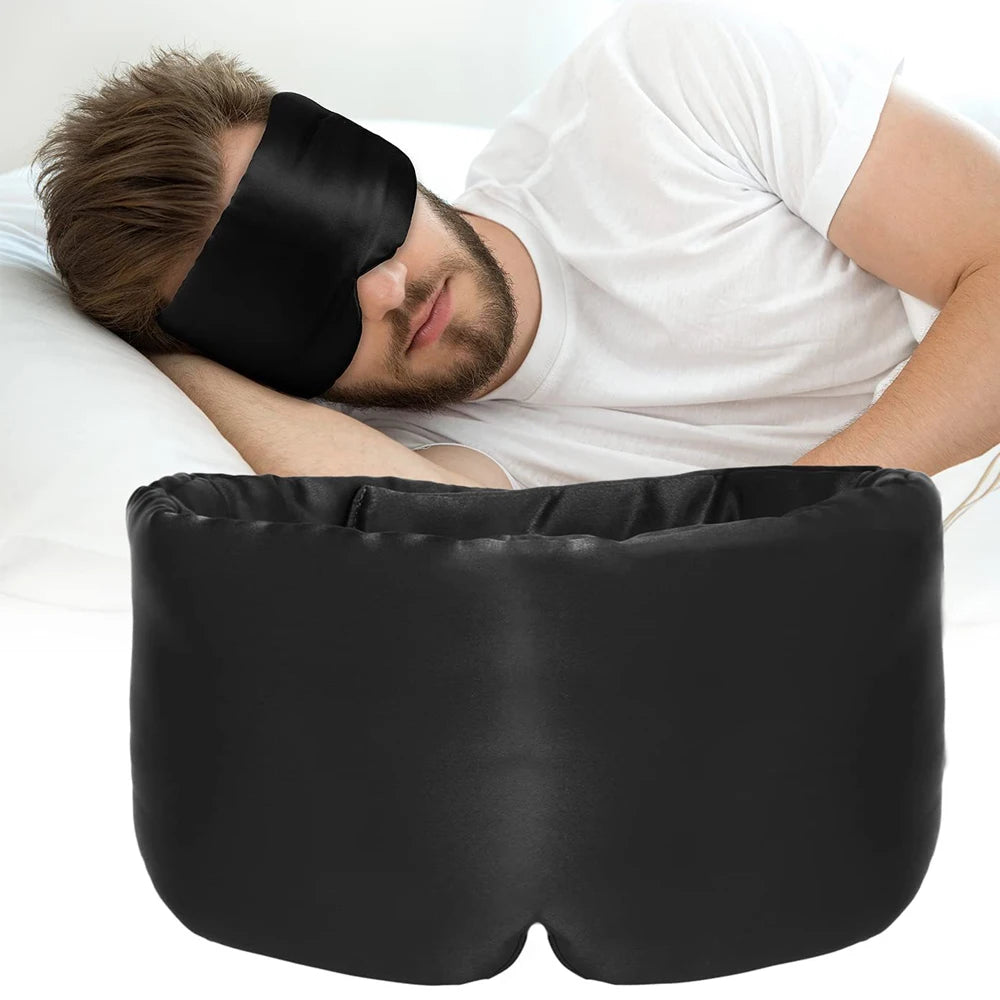 100% Mulberry Silk Sleeping Mask Eyepatch