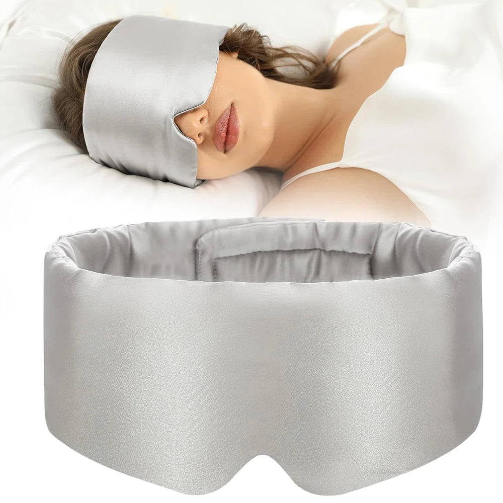 100% Mulberry Silk Sleeping Mask Eyepatch