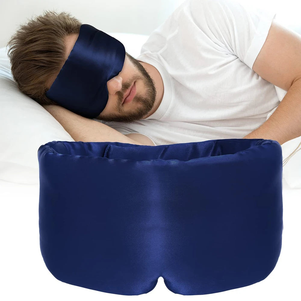 100% Mulberry Silk Sleeping Mask Eyepatch