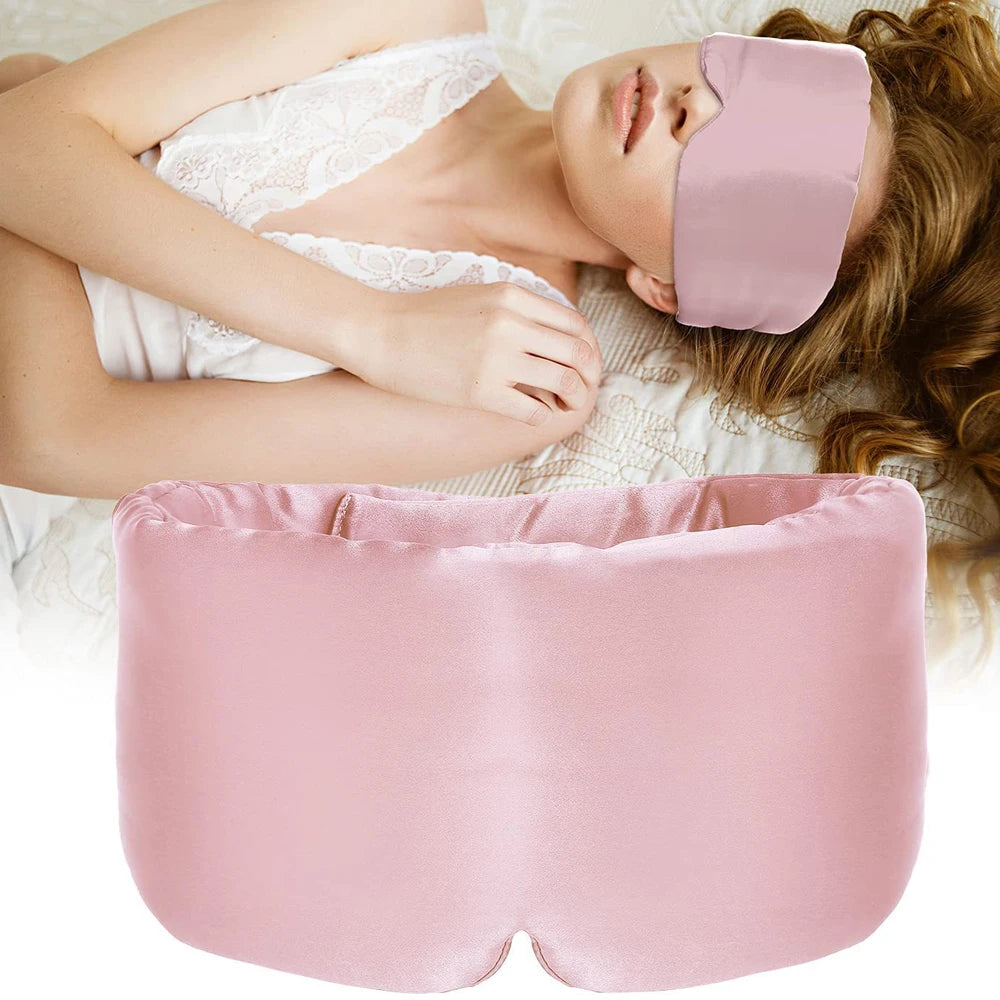 100% Mulberry Silk Sleeping Mask Eyepatch