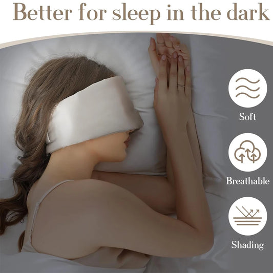 100% Mulberry Silk Sleeping Mask Eyepatch